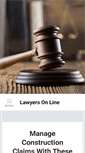 Mobile Screenshot of lawyers-on-line.com
